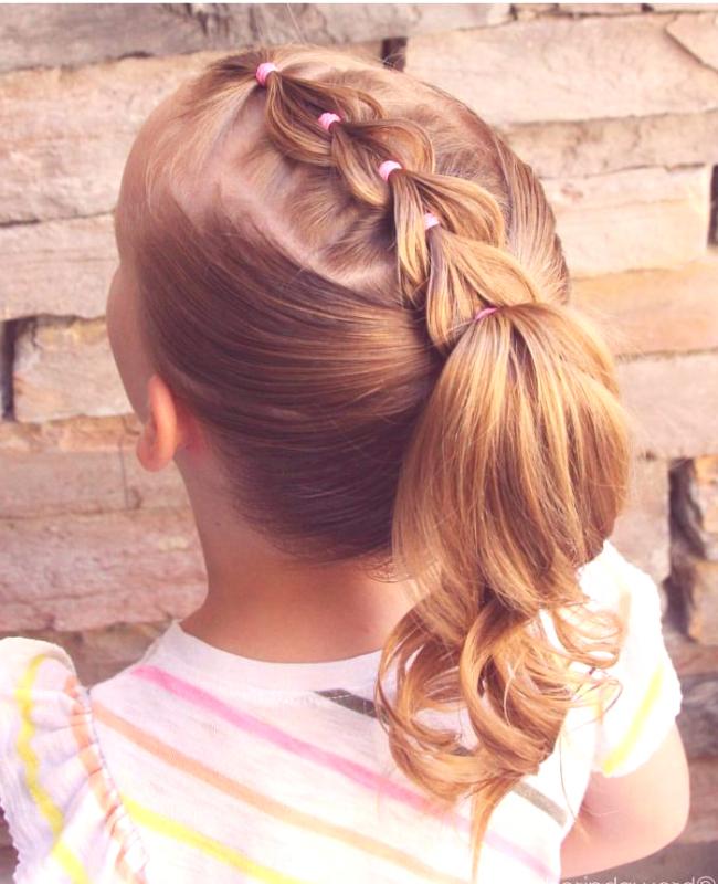 63 penteados infantis para jardim de infância de formatura