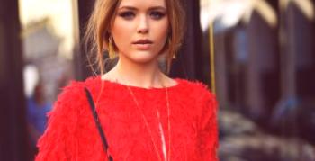 Модерна црвена хаљина 2019 - преглед нових производа